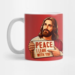 John 14:27 Peace I Leave With You Mug